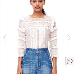 Rebecca Taylor Moon Dot Top